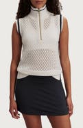 Varley Stefan Half Zip Knit Vest