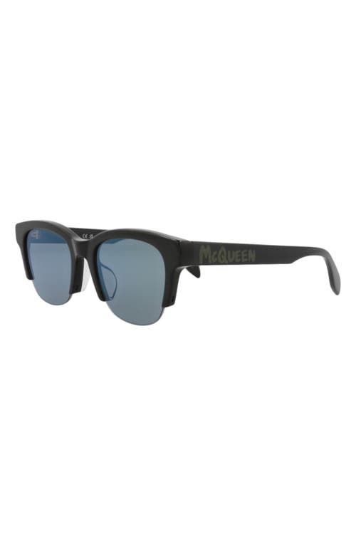 Alexander Mcqueen Mcqueen 54mm Square Sunglasses In Multi