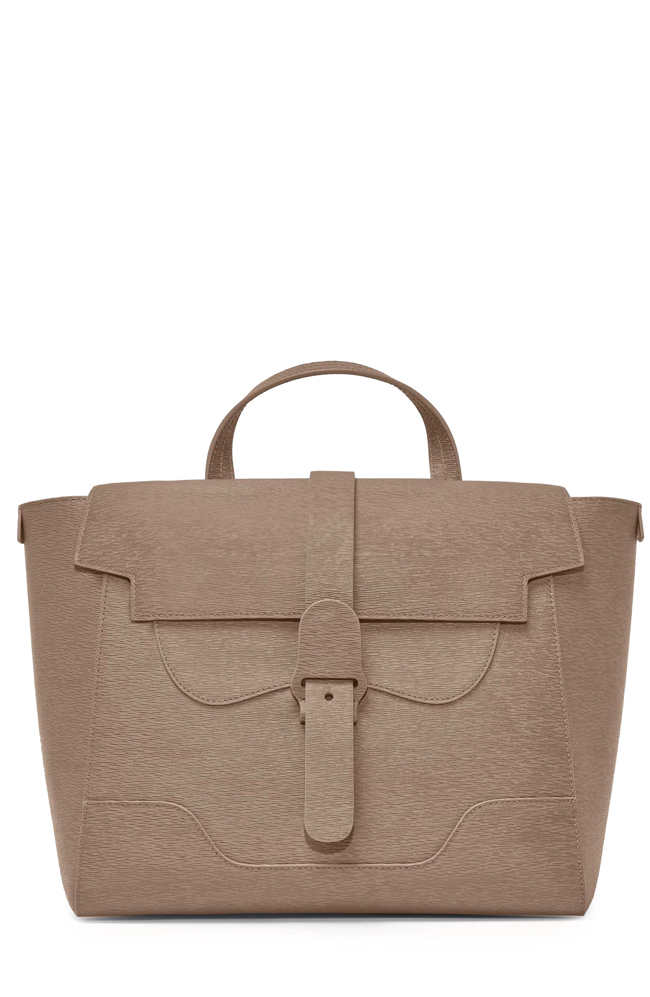 SENREVE Maestra Bag Mimosa Leather 4-Way Convertible Handbag, Main, color, 