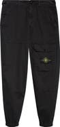 Stone Island Stretch Cotton Joggers