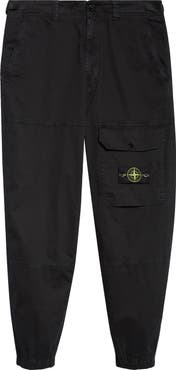 Stone Island Stretch Cotton Joggers