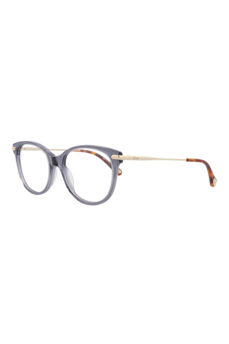 50mm Cat Eye Optical Glasses, Alternate, color, BLUE GOLD TRANSPARENT