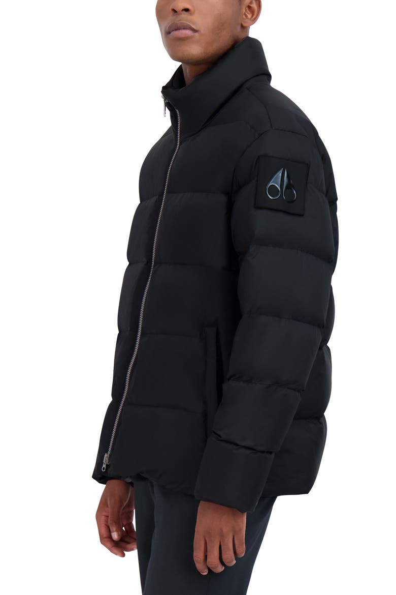 Javelin Down Puffer Jacket, Alternate, color, BLACK