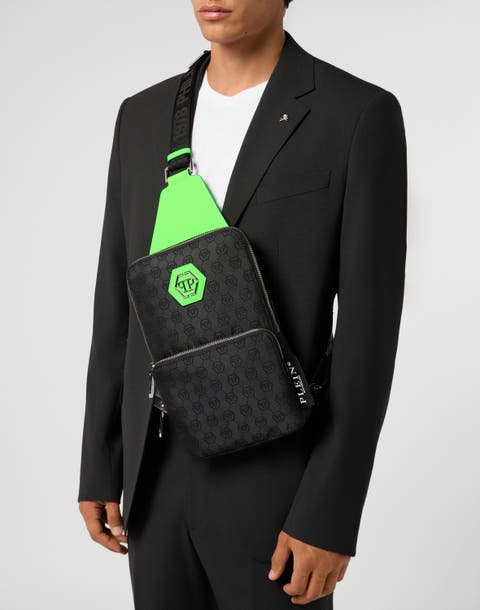 Cross Body Bag Jacquard Monogram Men