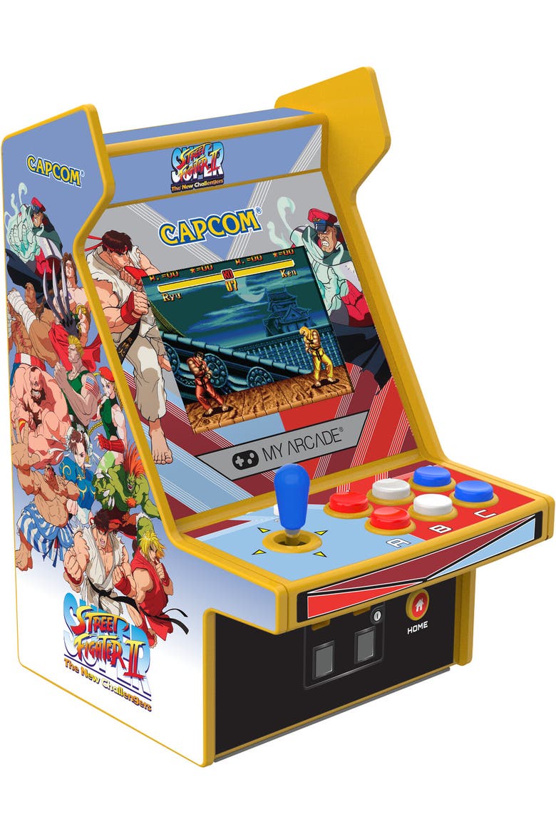 Dgunl4185 Super Street Figher Ii Micro, Alternate, color, Multicolor