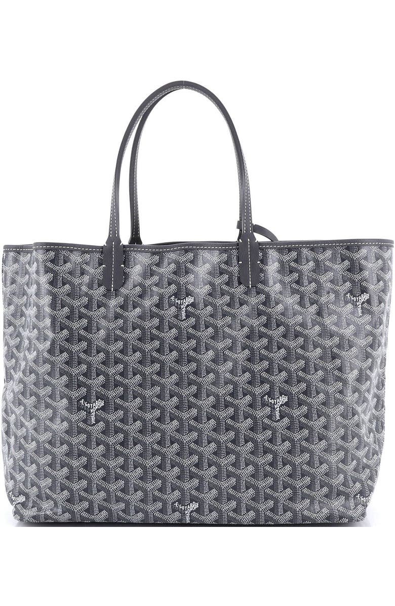 Pre-Owned Goyard Saint Louis Tote Coated Canvas PM, Alternate, color, Gray