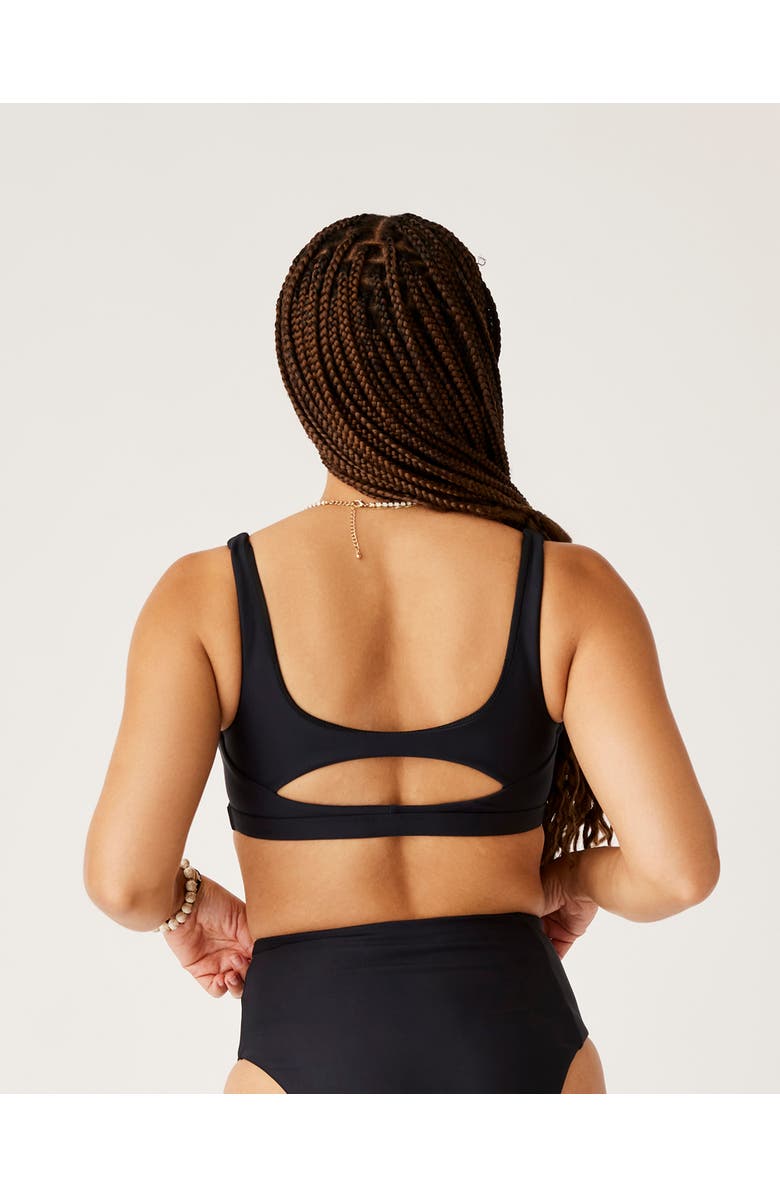 Carve Designs Korbyn Compression Top D-DD Cup, Alternate, color, Black