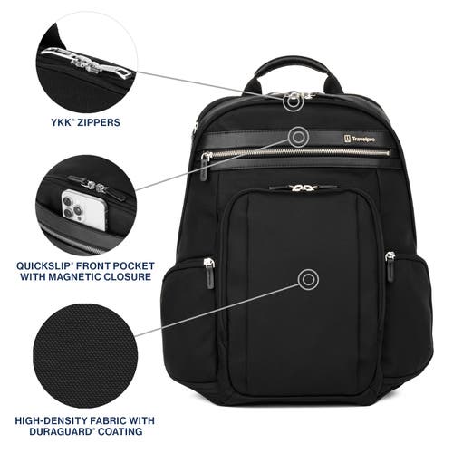 Travelpro Platinum Elite Laptop Travel Backpack In Black