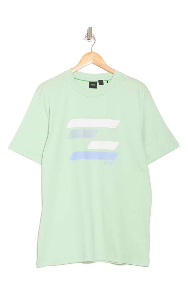 BOSS Logo Graphic T-Shirt, Alternate, color, Green