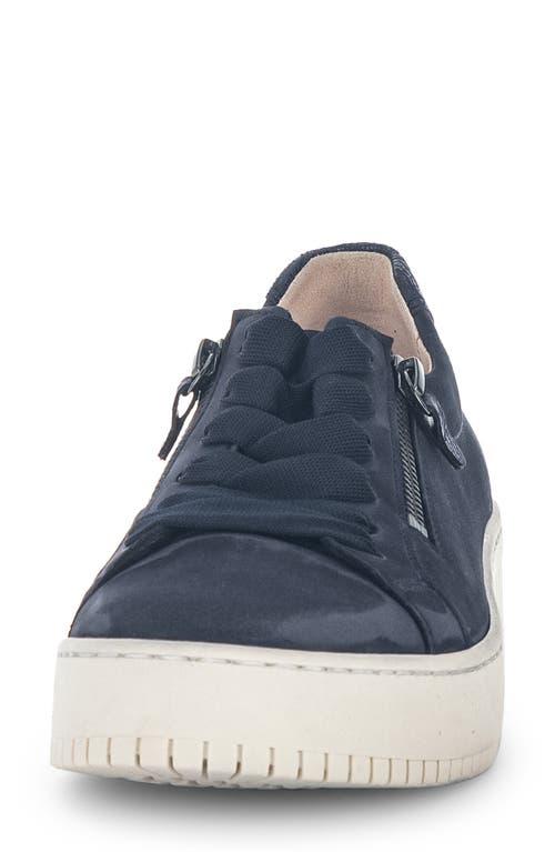 Gabor 63.334 Platform Sneaker In Blue