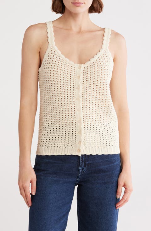 Open Stitch Tank