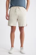 ALEX CRANE Caza Featherweight Knit Organic Cotton Drawstring Shorts