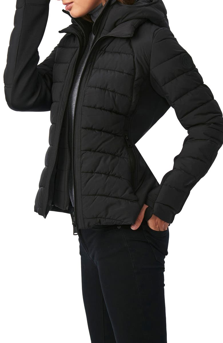 Hooded Quilted Water Repellent Jacket