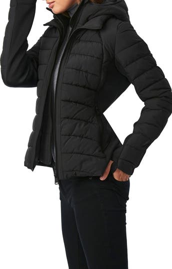 Hooded Quilted Water Repellent Jacket