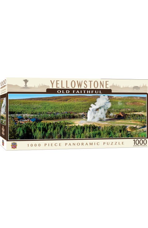 Old Faithful 1000pc Panoramic Puzzle