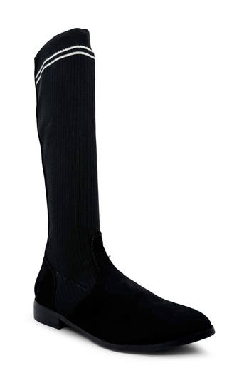 Chelsea Crew Elana Tall Boot In Black
