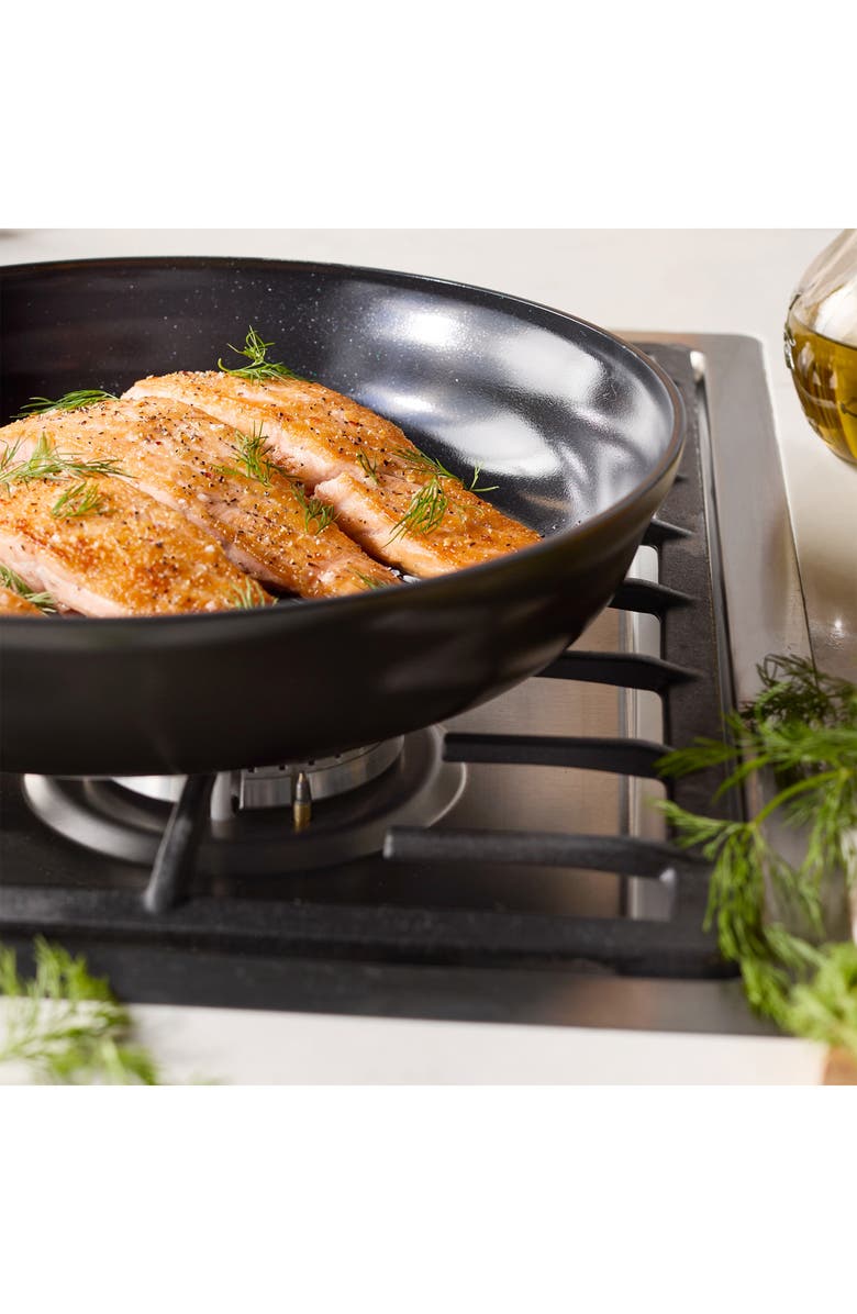 ZWILLING Motion Ceramic Hard Anodized Nonstick 12-Inch Fry Pan, Alternate, color, Black