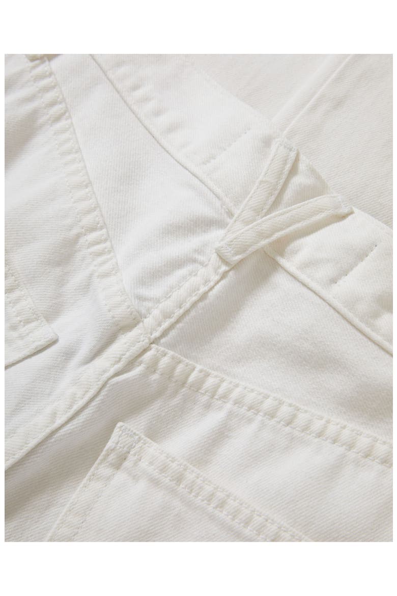 Taylor High Waist Ankle Wide Leg Jeans, Alternate, color, WHITE