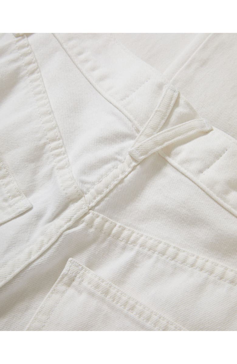 Veronica Beard Taylor High Waist Ankle Wide Leg Jeans, Alternate, color, White