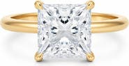 GABI RIELLE Princess Cut Cubic Zirconia Solitaire Ring