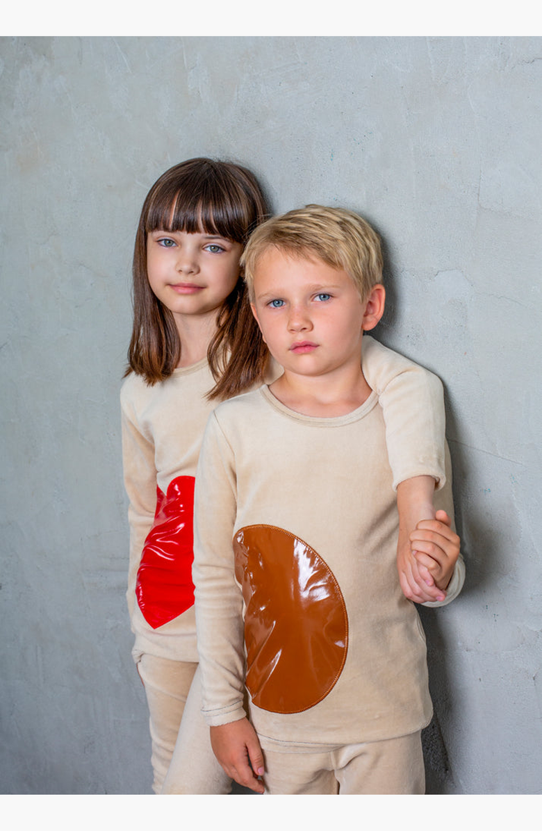 NoggiWear Circle Collection Loungewear Set, Alternate, color, 