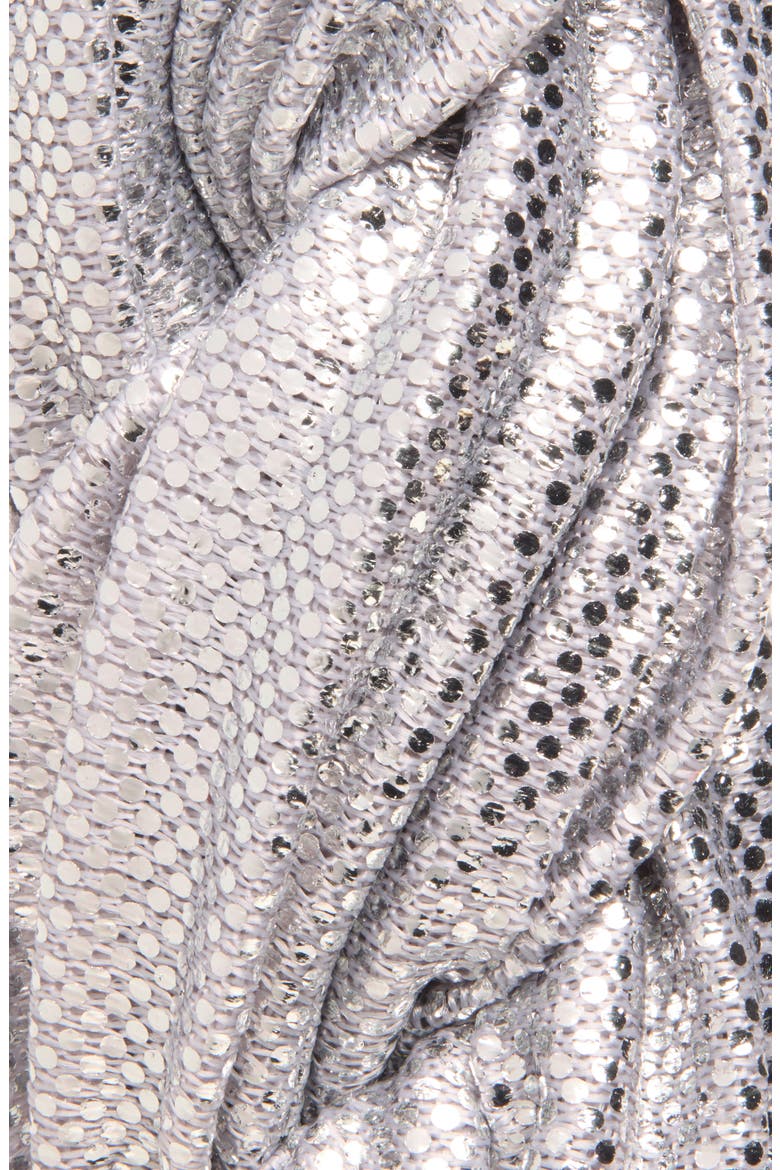 Juliet Pleated Headband, Alternate, color, SILVER