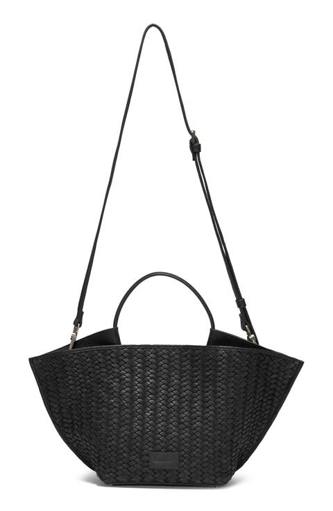 Austin Small Woven Crossbody Bag