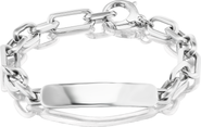 Sheryl Lowe ID Tag Chain Bracelet