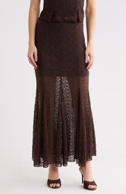 Leith Lace Midi Skirt
