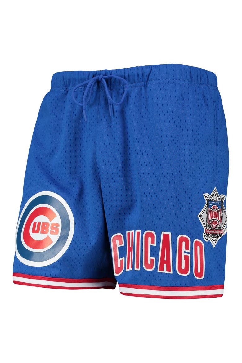 Men's Pro Standard Royal Chicago Cubs Since 1876 Mesh Shorts, Alternate, color, Royal