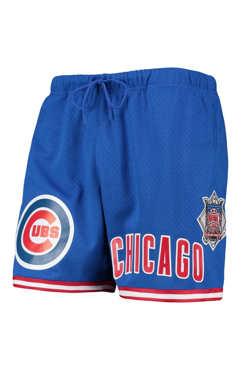PRO STANDARD Men's Pro Standard Royal Chicago Cubs Since 1876 Mesh Shorts, Alternate, color, Royal