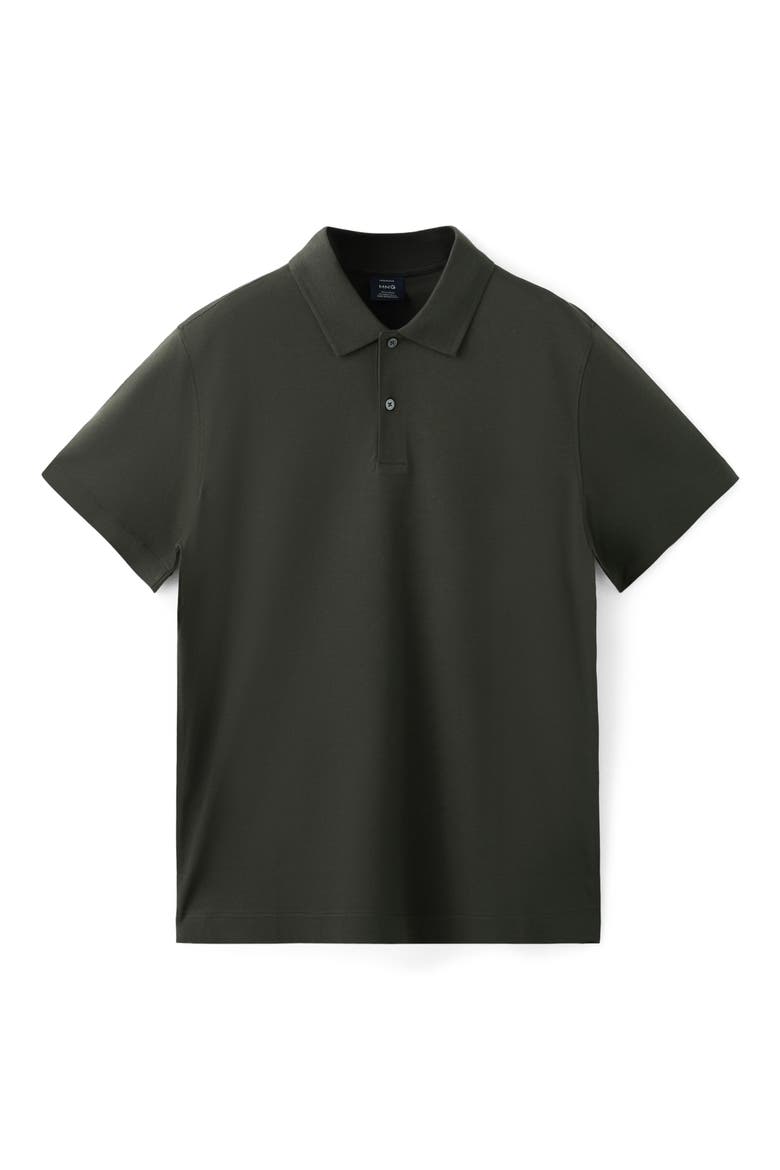 Fine Knit Cotton Polo, Alternate, color, CHOCOLATE