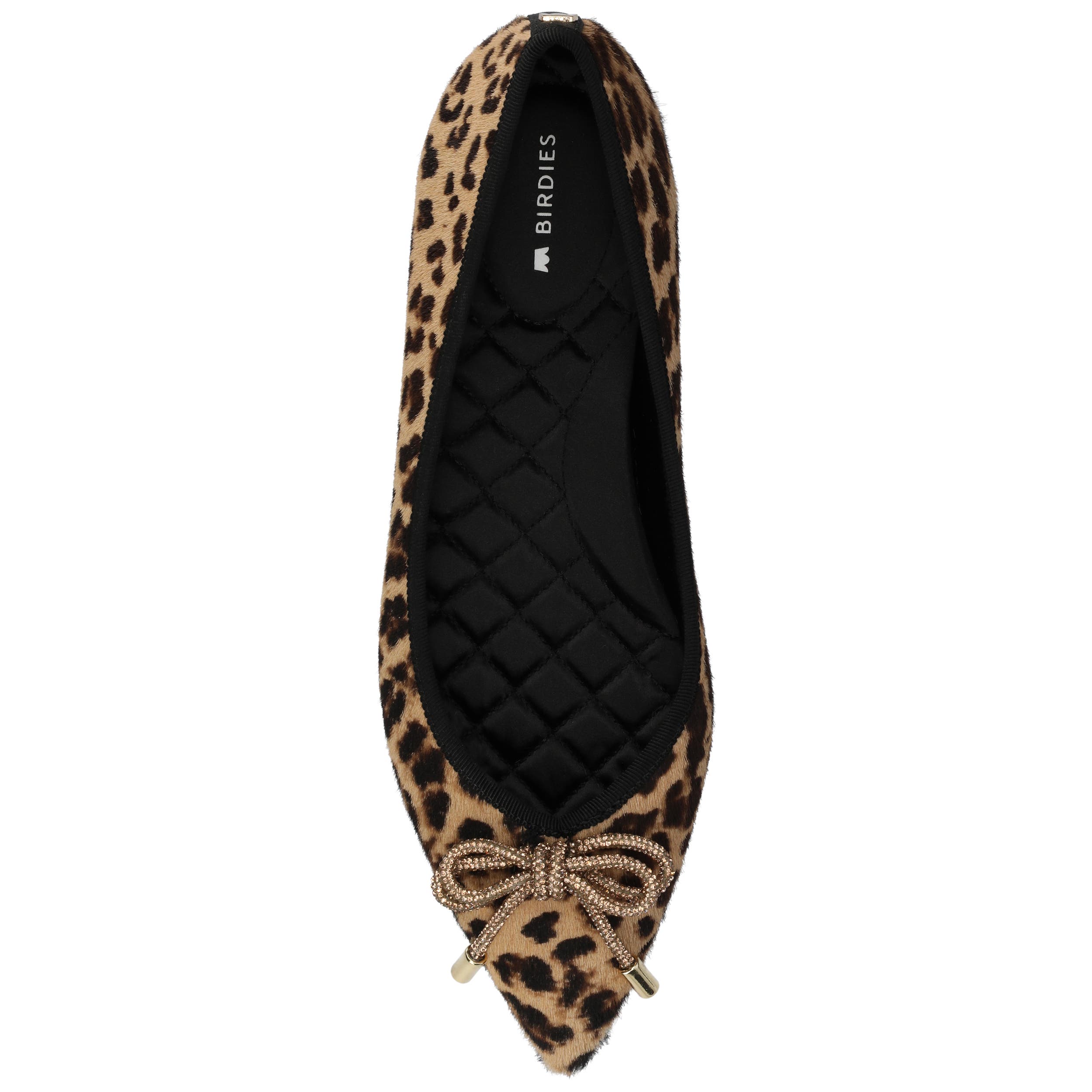 Birdies The Goldfinch 15 Calf Hair, Alternate, color, Leopardprint Haircalf