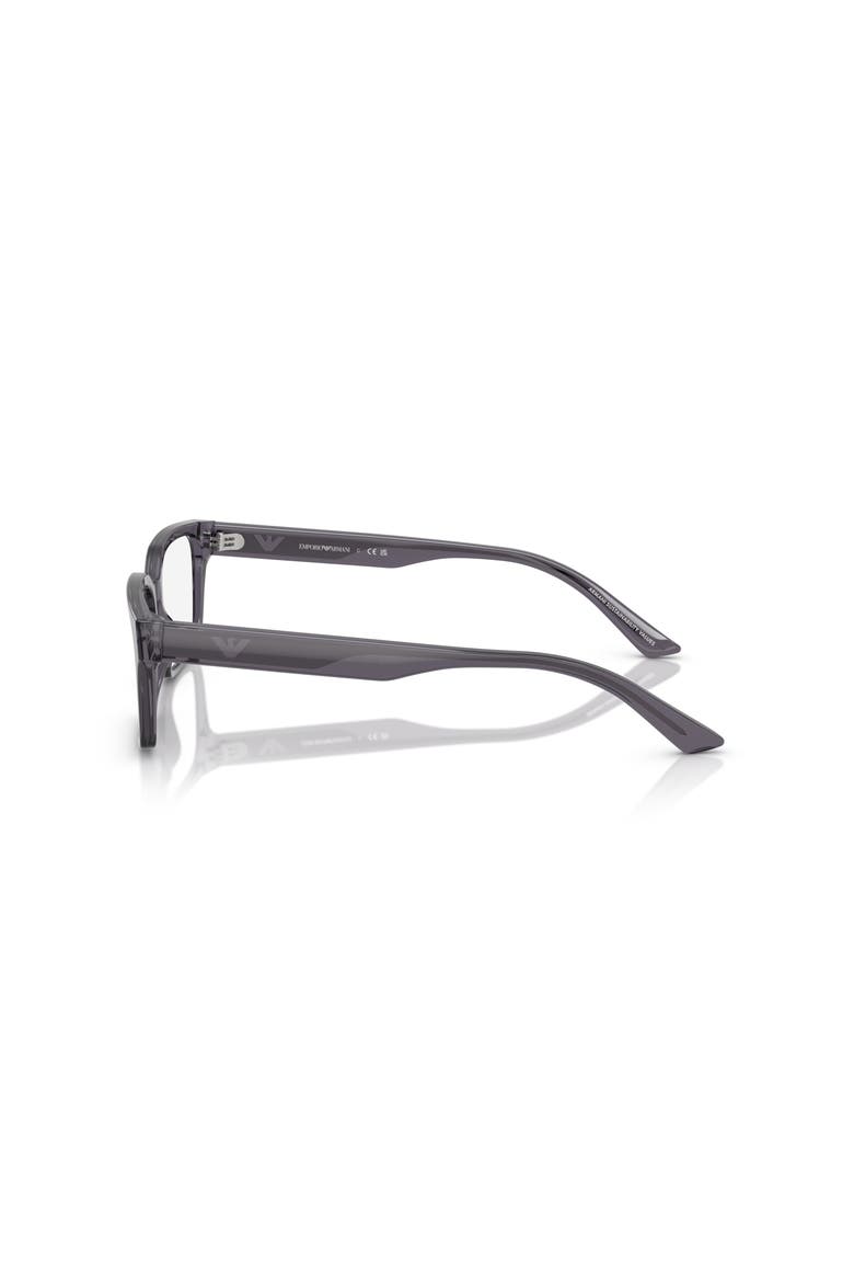 55mm Rectangle optical glasses, Alternate, color, Grey