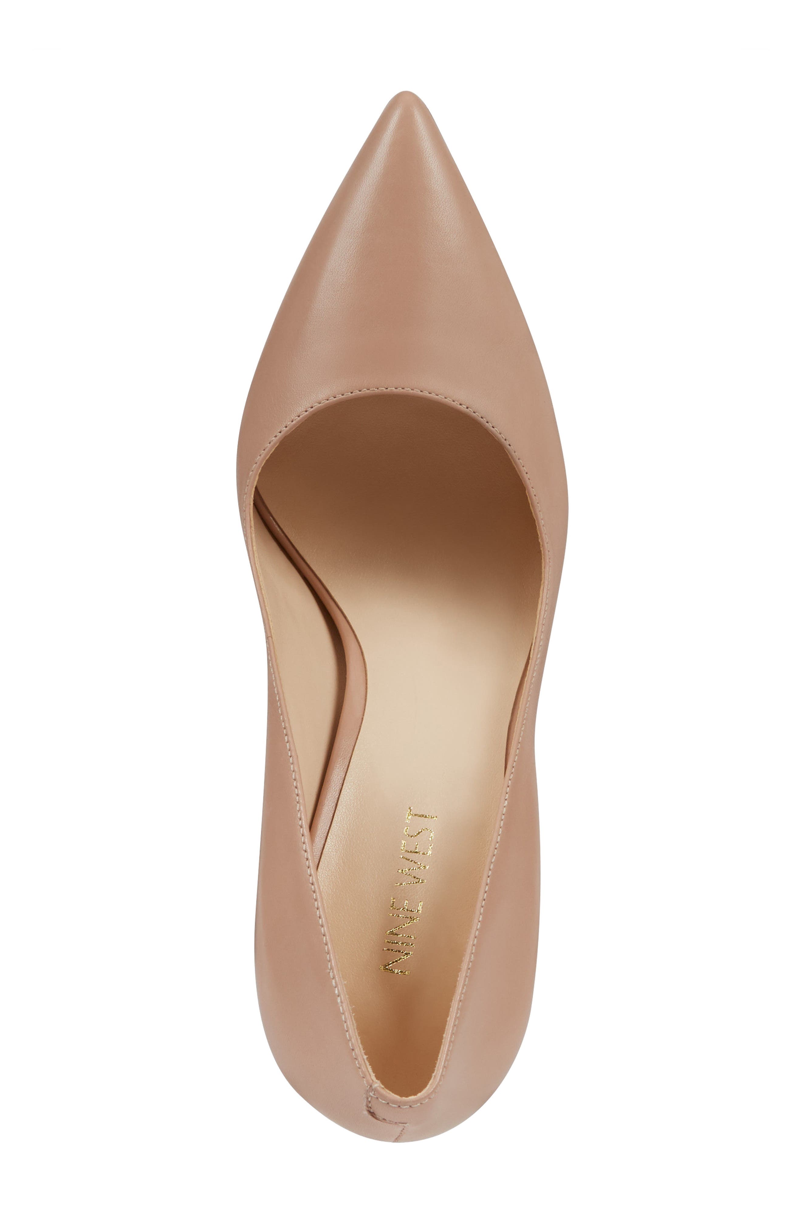 Tatiana Pointed Toe Pump, Alternate, color, NATURAL