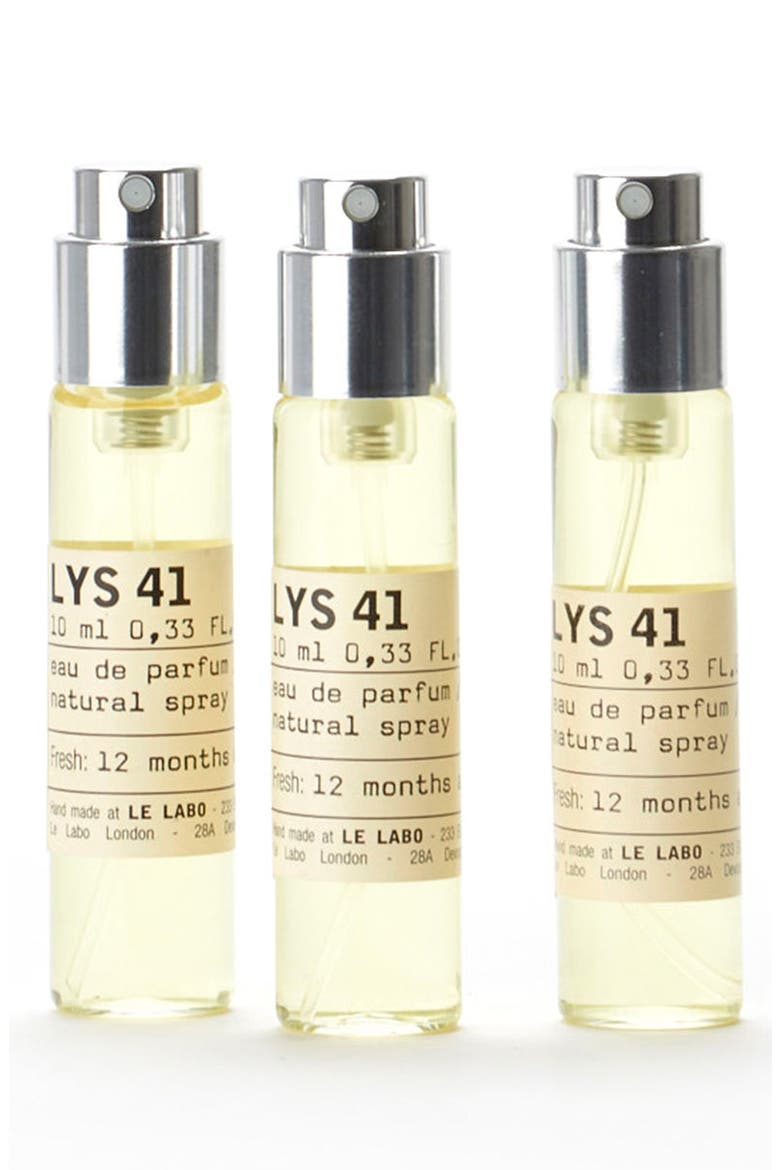 Lys 41 Eau de Parfum Travel Tube Refill Trio, Main, color, NO COLOR