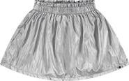 Stains and Stories by Babyface Cinched Foil Skirt