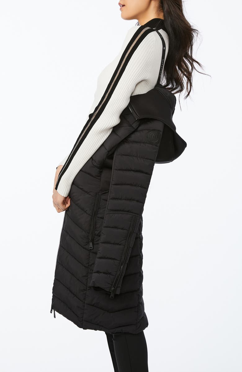 Bernardo Neoprene Active Double-Up Puffer Coat, Alternate, color, 
