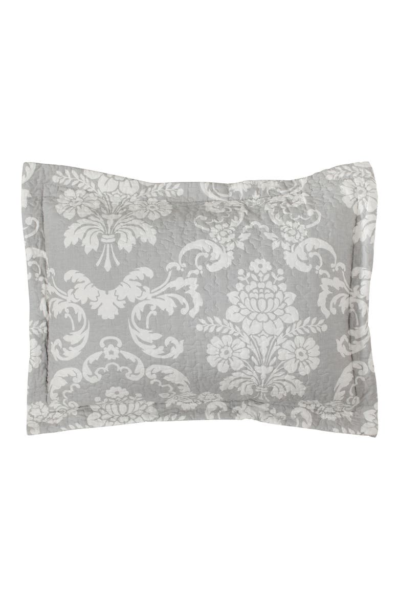 Venetia Twin Quilt & Sham Set, Alternate, color, GREY