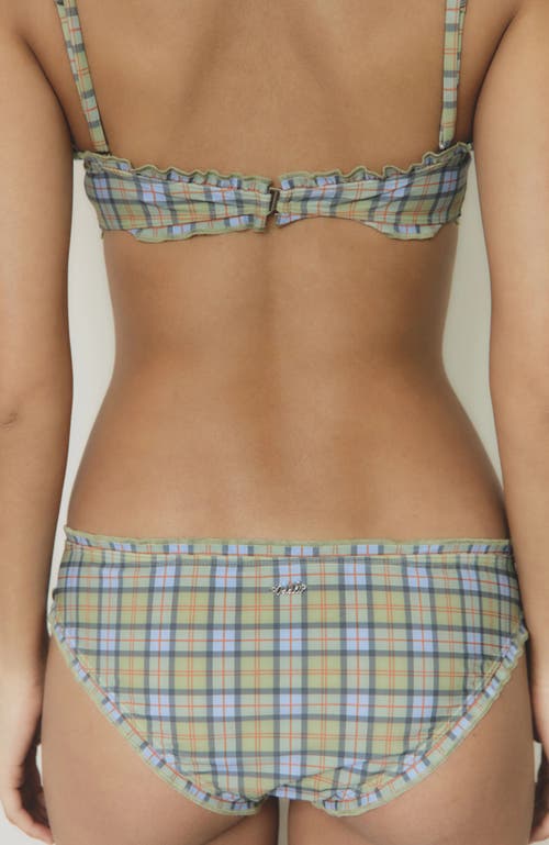 Oddli Bralette Bikini Top In Multi