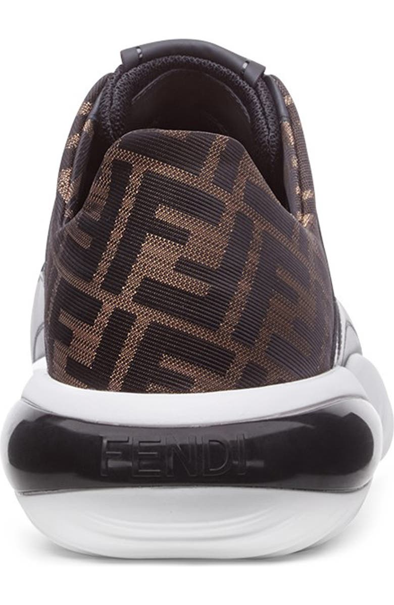 Fendi FF Mid Top Sneaker, Alternate, color,