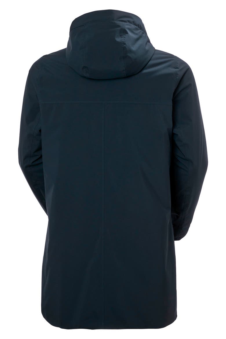 Brussel Insulated Rain Coat, Alternate, color, NAVY