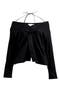 Poplin Off the Shoulder Top