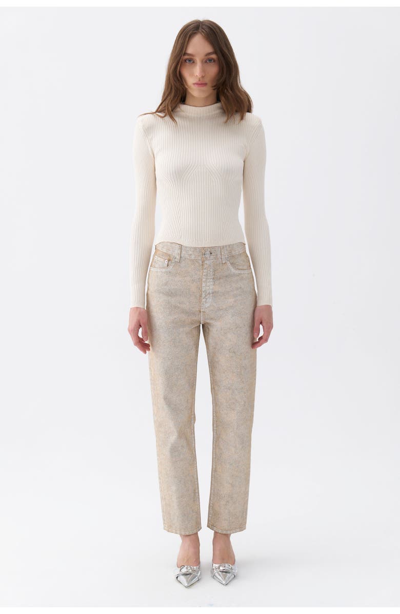 Nocturne Mom Fit Jeans, Alternate, color, 