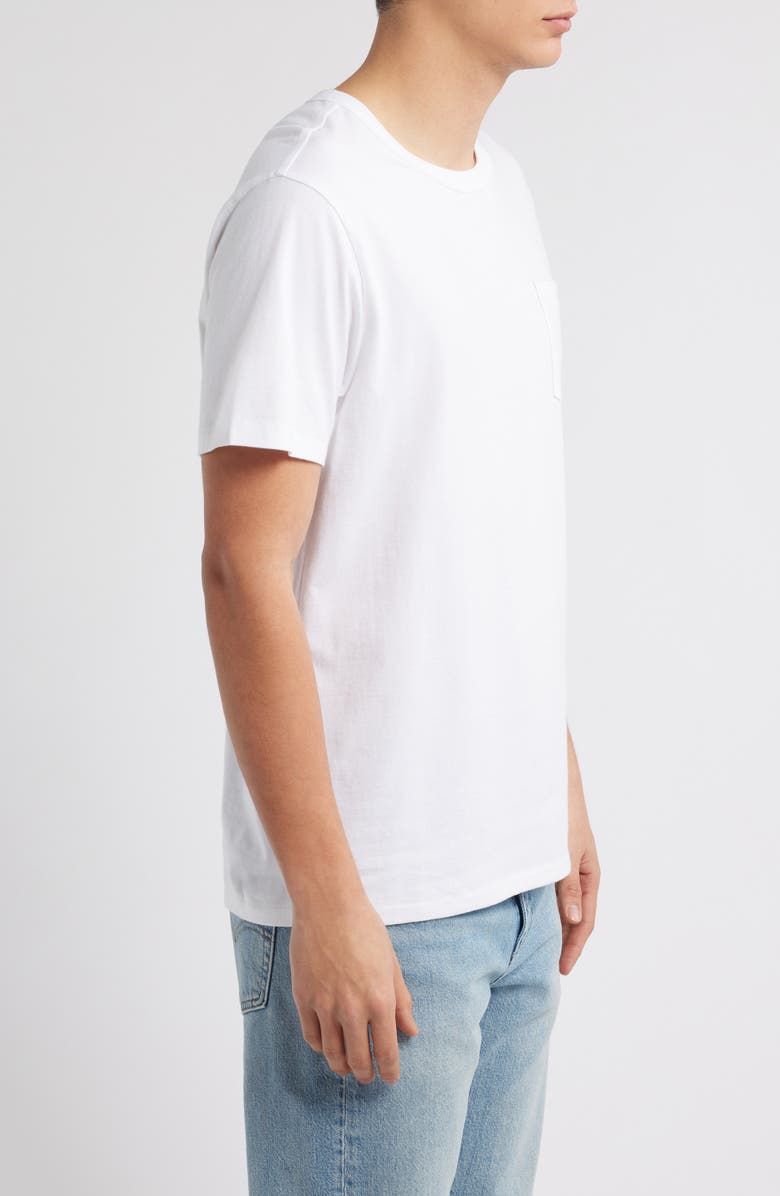 Treasure & Bond Lived in Cotton Pocket T-Shirt, Alternate, color, White