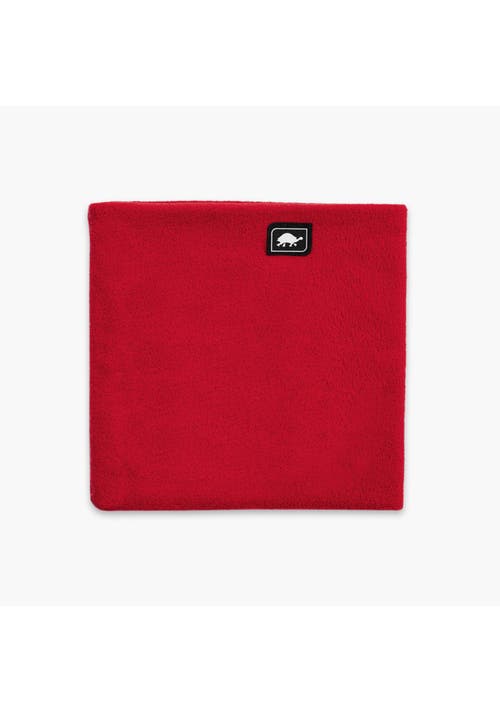 Turtle Fur Kids Double-layer Fleece Neck Warmer In Red