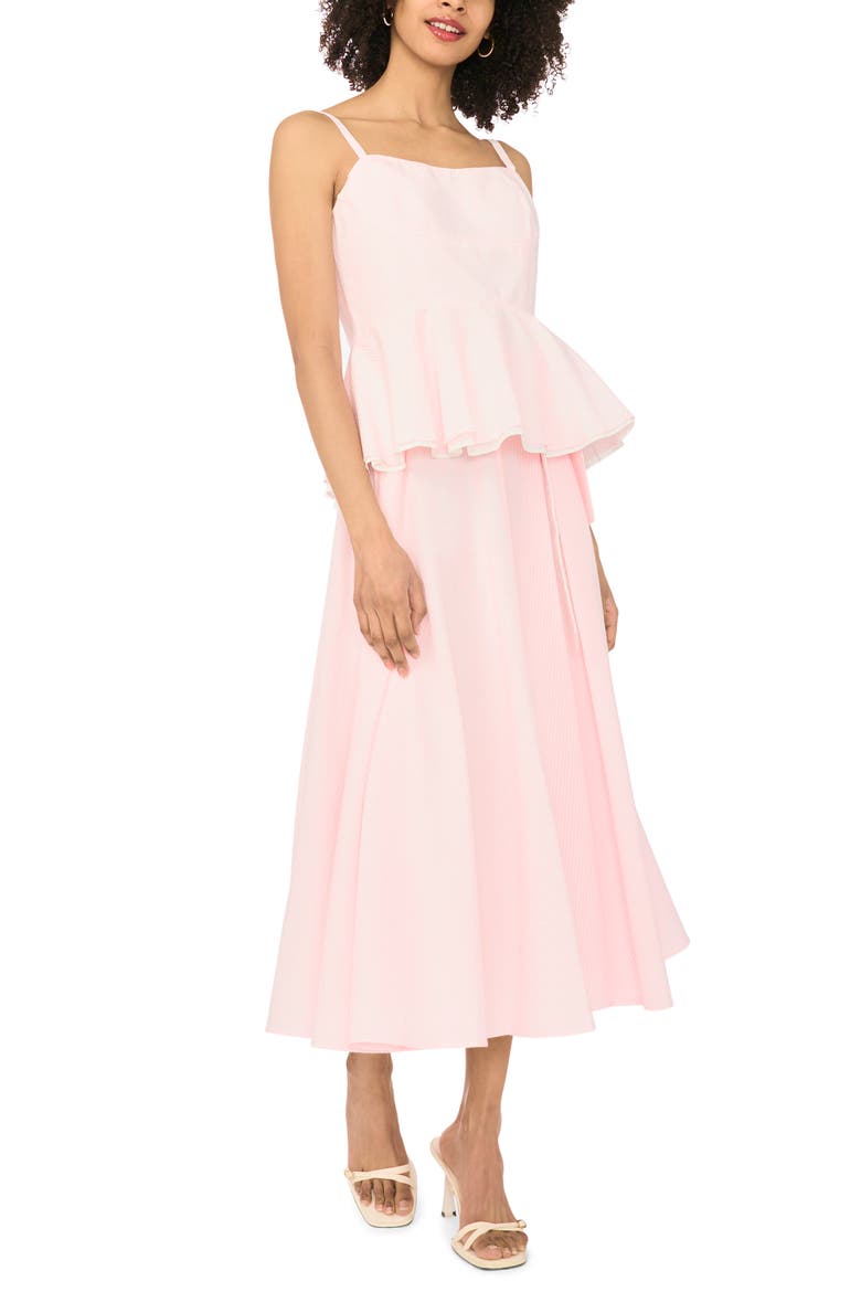 Fitted Peplum Top, Alternate, color, TENDER TOUCH