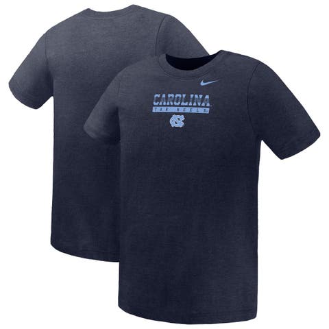 Preschool Nike Navy North Carolina Tar Heels Name Bar Legend Dri-FIT T-Shirt