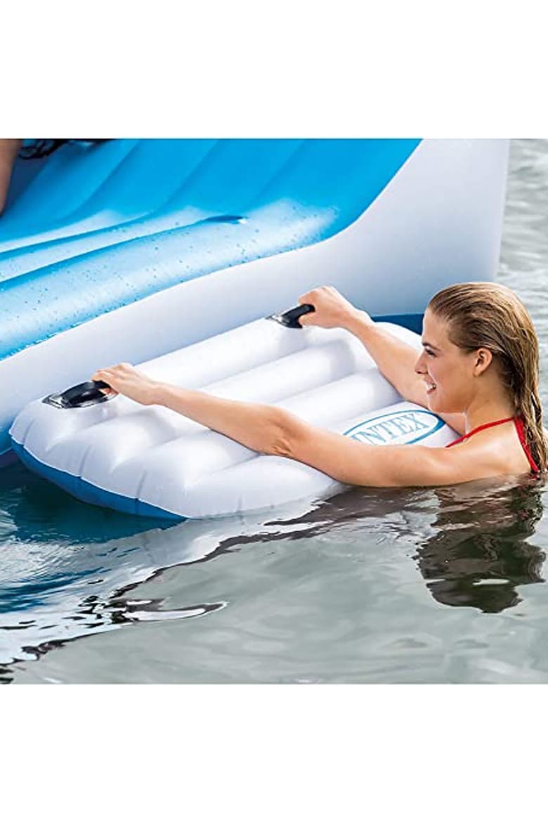 Splash 'N Chill Island Inflatable, Alternate, color, Blue