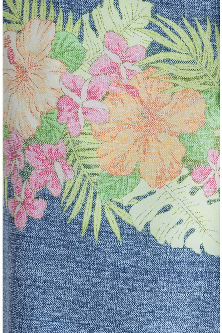 Baja Lei Over 8-Inch Board Shorts, Alternate, color, DRESS BLUES